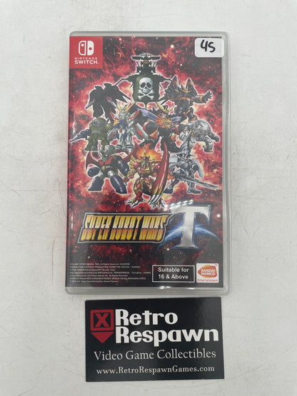 Super Robot Wars T - Nintendo Switch (Complete)
