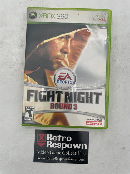 Fight Night Round 3 - Xbox 360 (Complete)