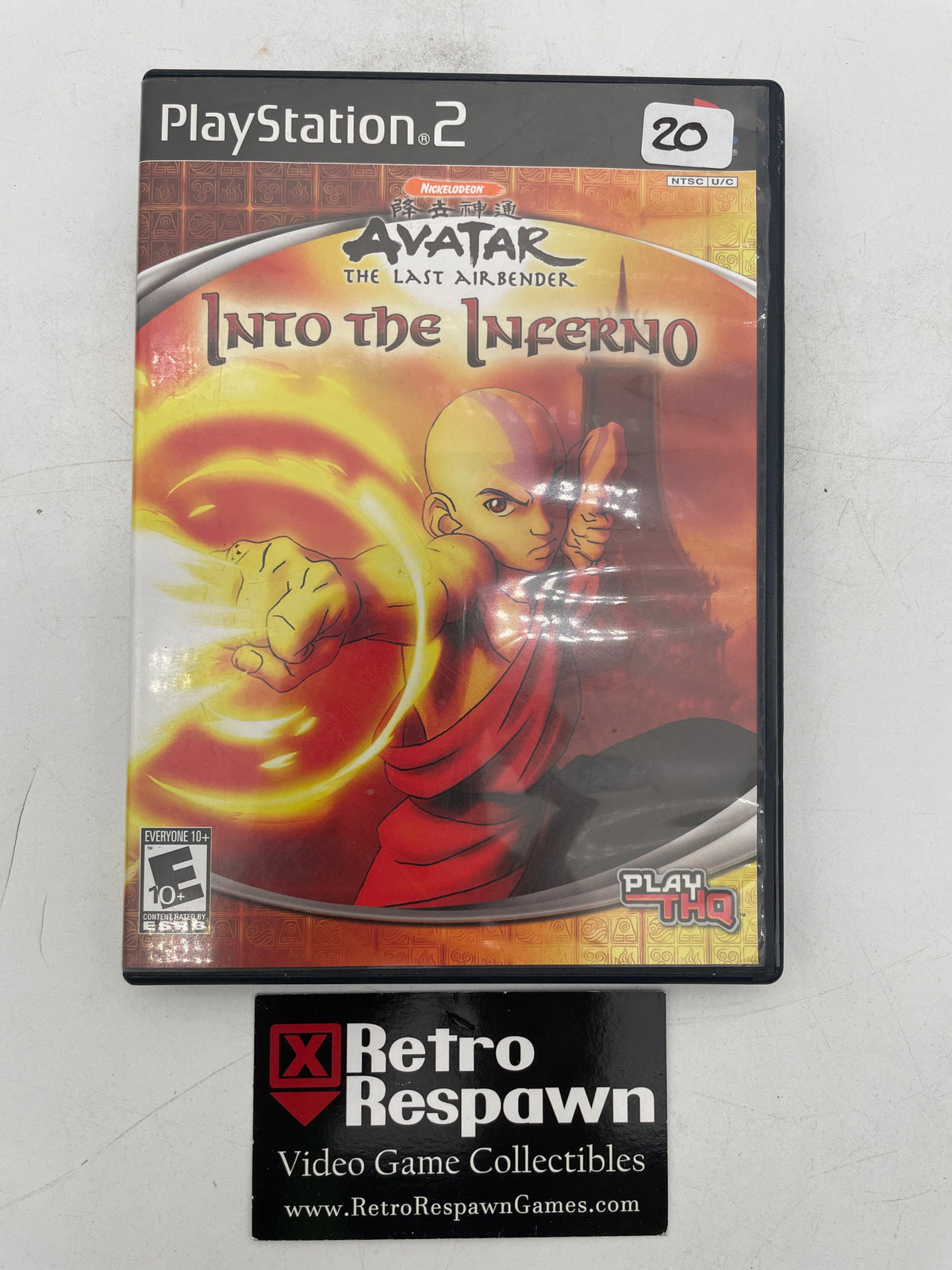 Avatar the Last Airbender Into the Inferno - Playstation 2 (Complete)