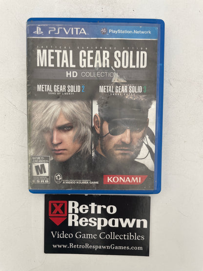 Metal Gear Solid HD Collection - Playstation Vita (Complete)