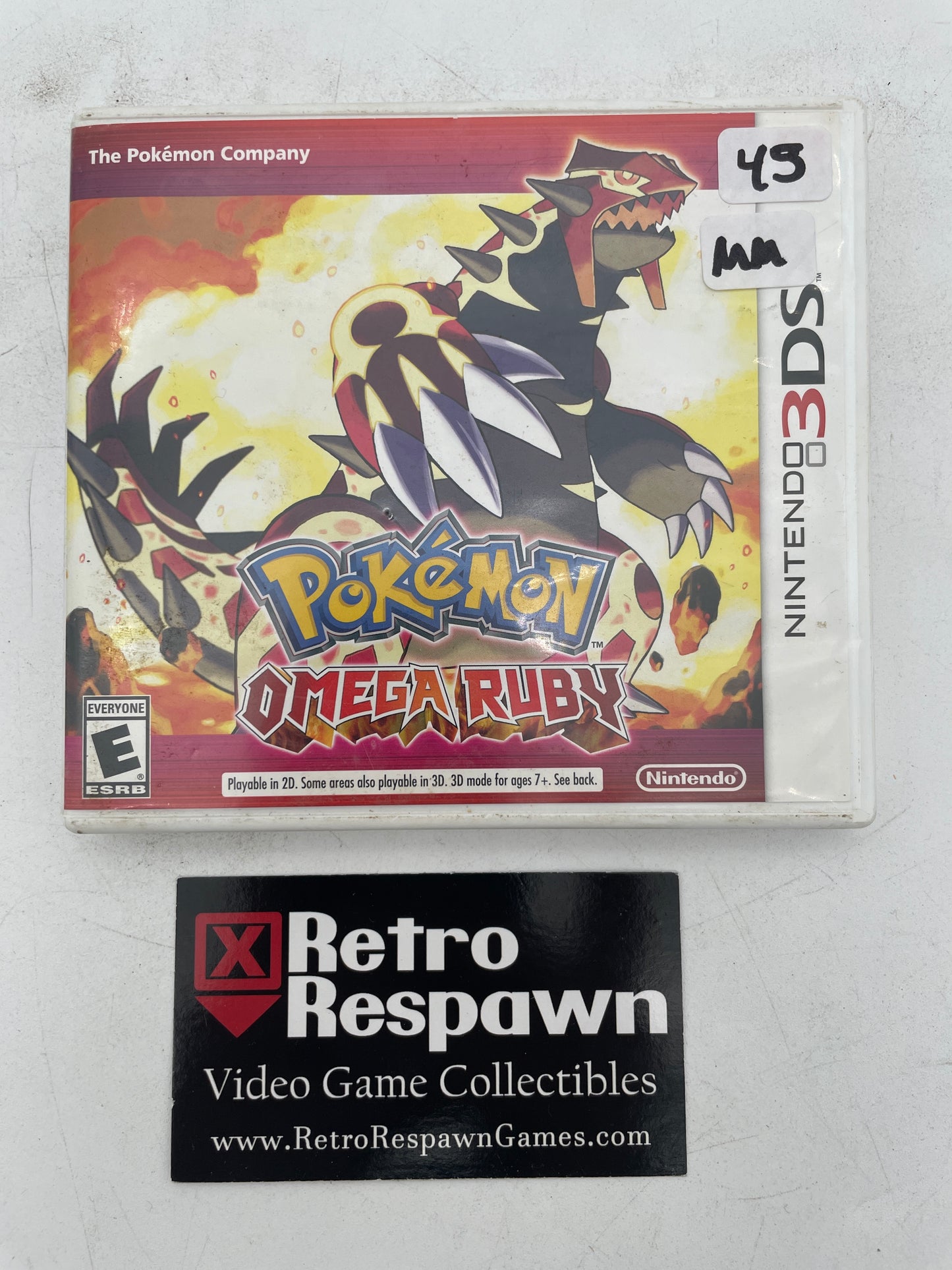 Pokémon Omega Ruby Version - Nintendo 3DS (No Manual)