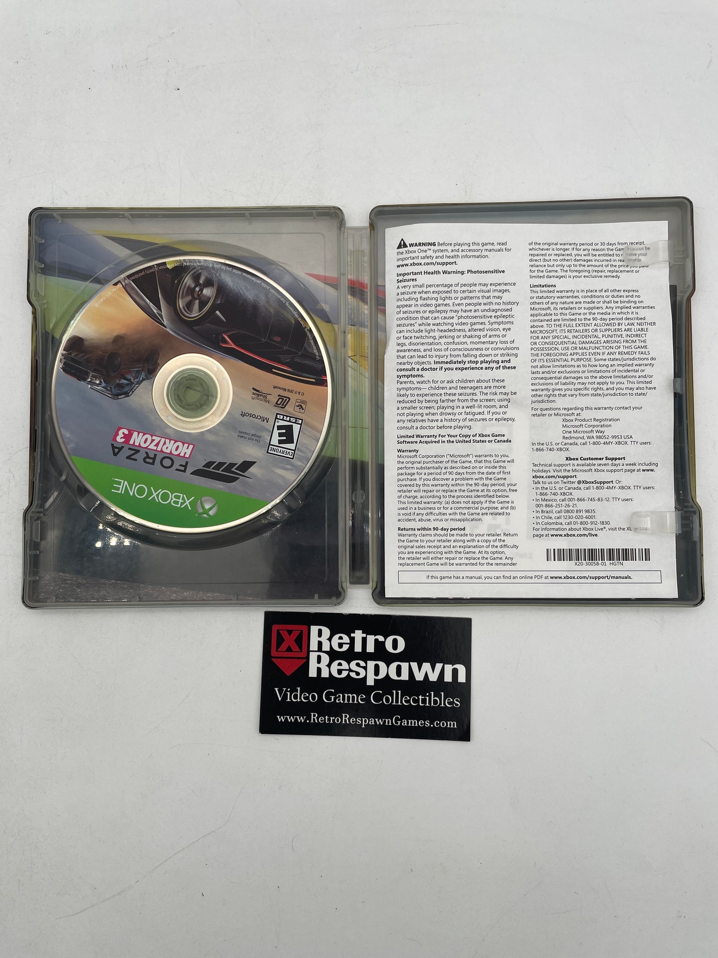 Forza Horizon 3 [Steelbook] - Xbox One (Complete)