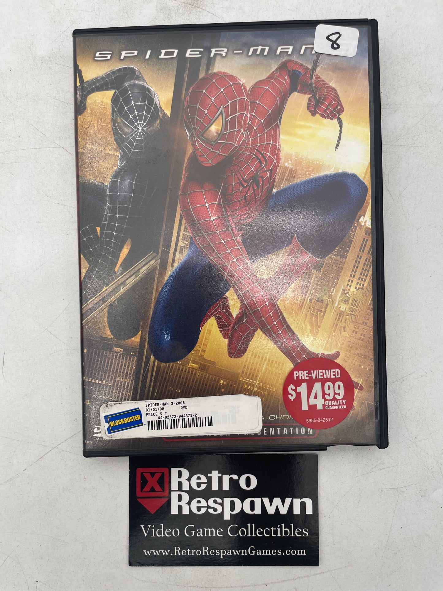 Spider-Man 3 - DVD (Used)