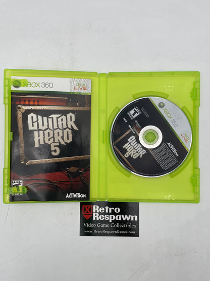 Guitar Hero 5 - Xbox 360 (Complete)