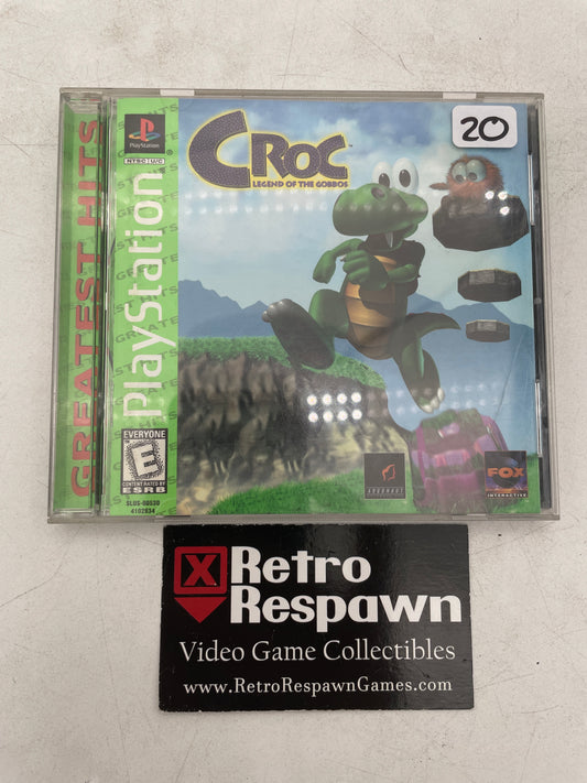 Croc [Greatest Hits] - Playstation (Complete)