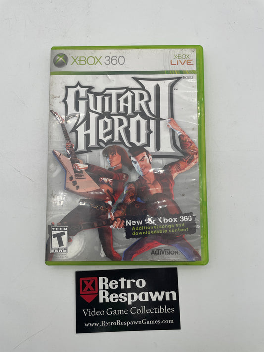 Guitar Hero II - Xbox 360 (Complete)