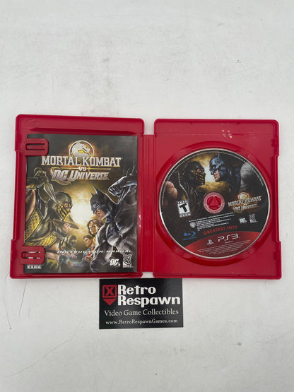 Mortal Kombat vs. DC Universe [Greatest Hits] - Playstation 3 (Complete)
