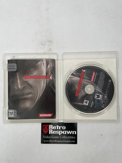 Metal Gear Solid 4 -Playstation 3 (Complete)