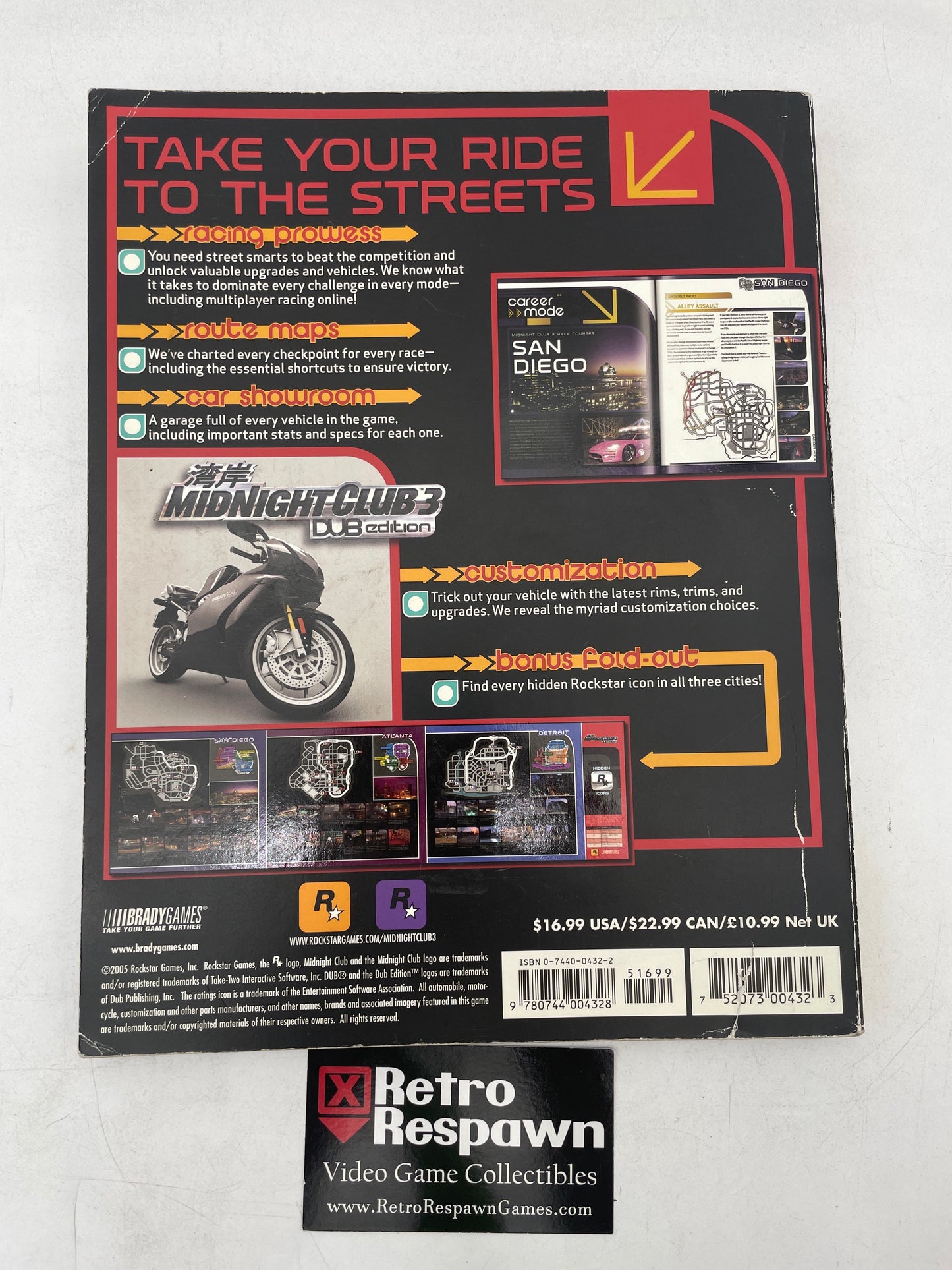Midnight Club 3 Dub Edition - Brady Games (Used)