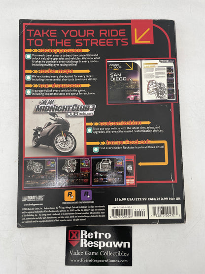 Midnight Club 3 Dub Edition - Brady Games (Used)