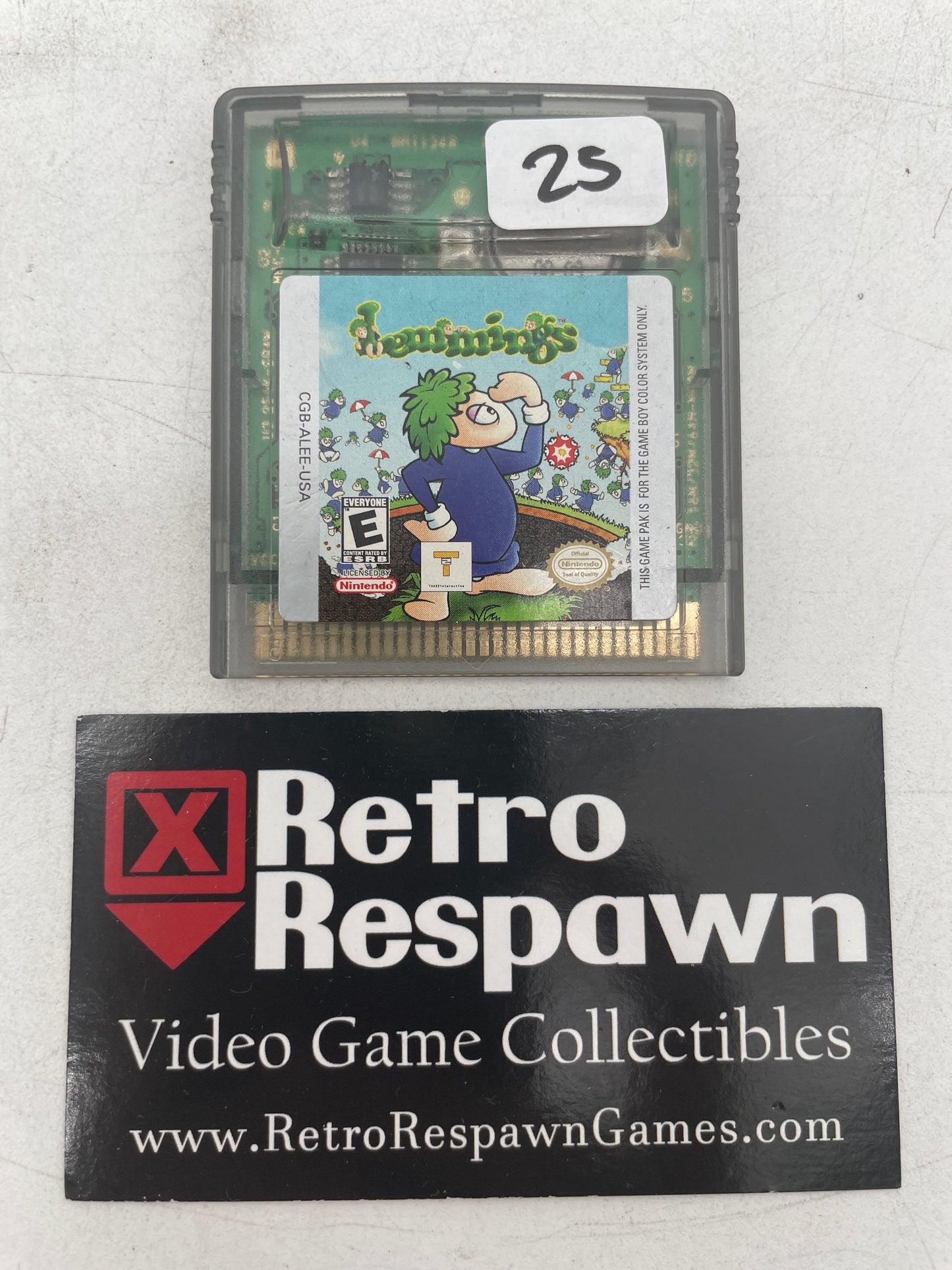 Lemmings - GameBoy Color (Complete)
