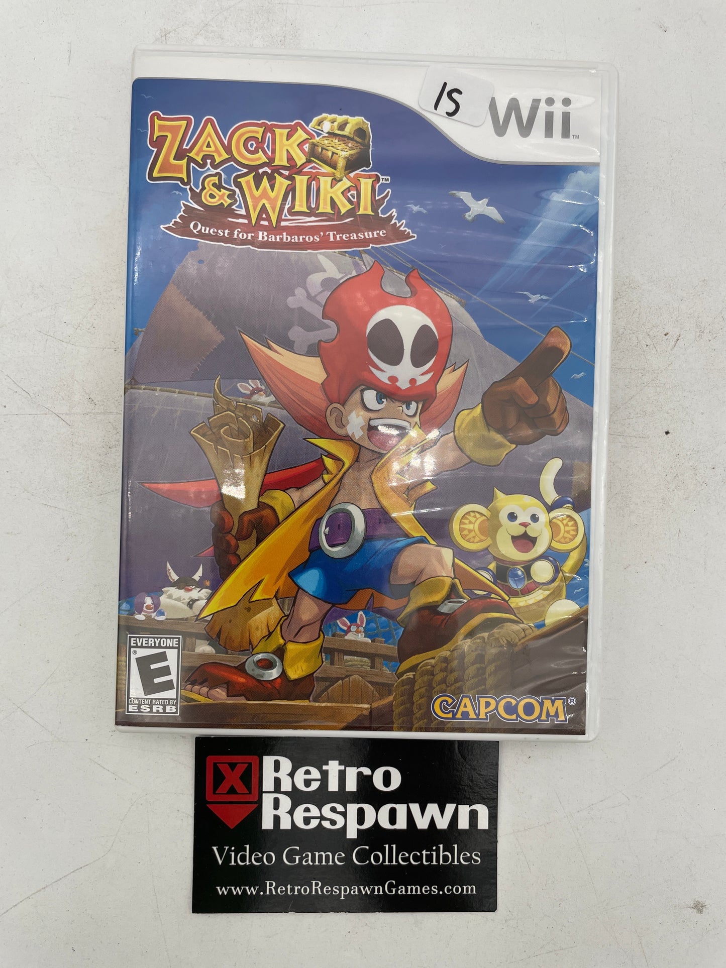 Zack and Wiki Quest for Barbaros Treasure - Wii (Complete)