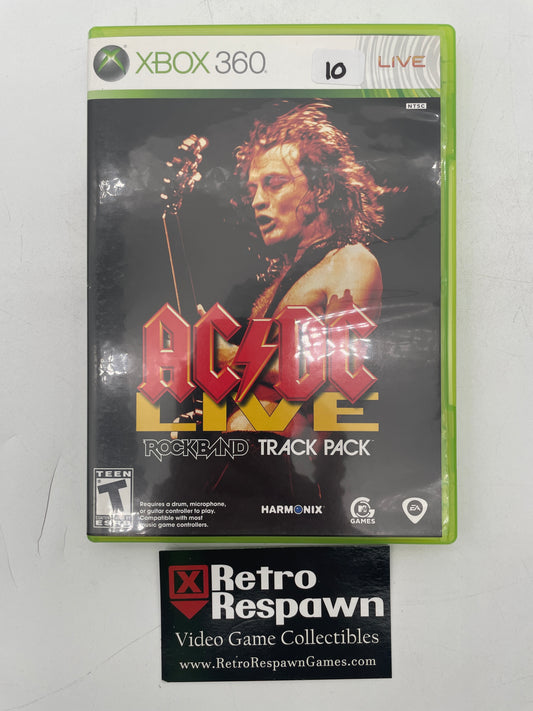AC/DC Live Rock Band Track Pack - Xbox 360 (Complete)