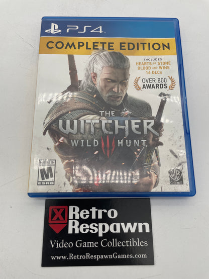 Witcher 3: Wild Hunt [Complete Edition] - Playstation 4 (Complete)
