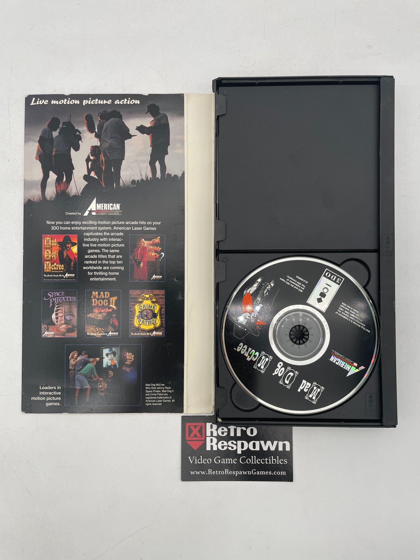 Mad Dog DcCree - 3DO (Missing Manual)