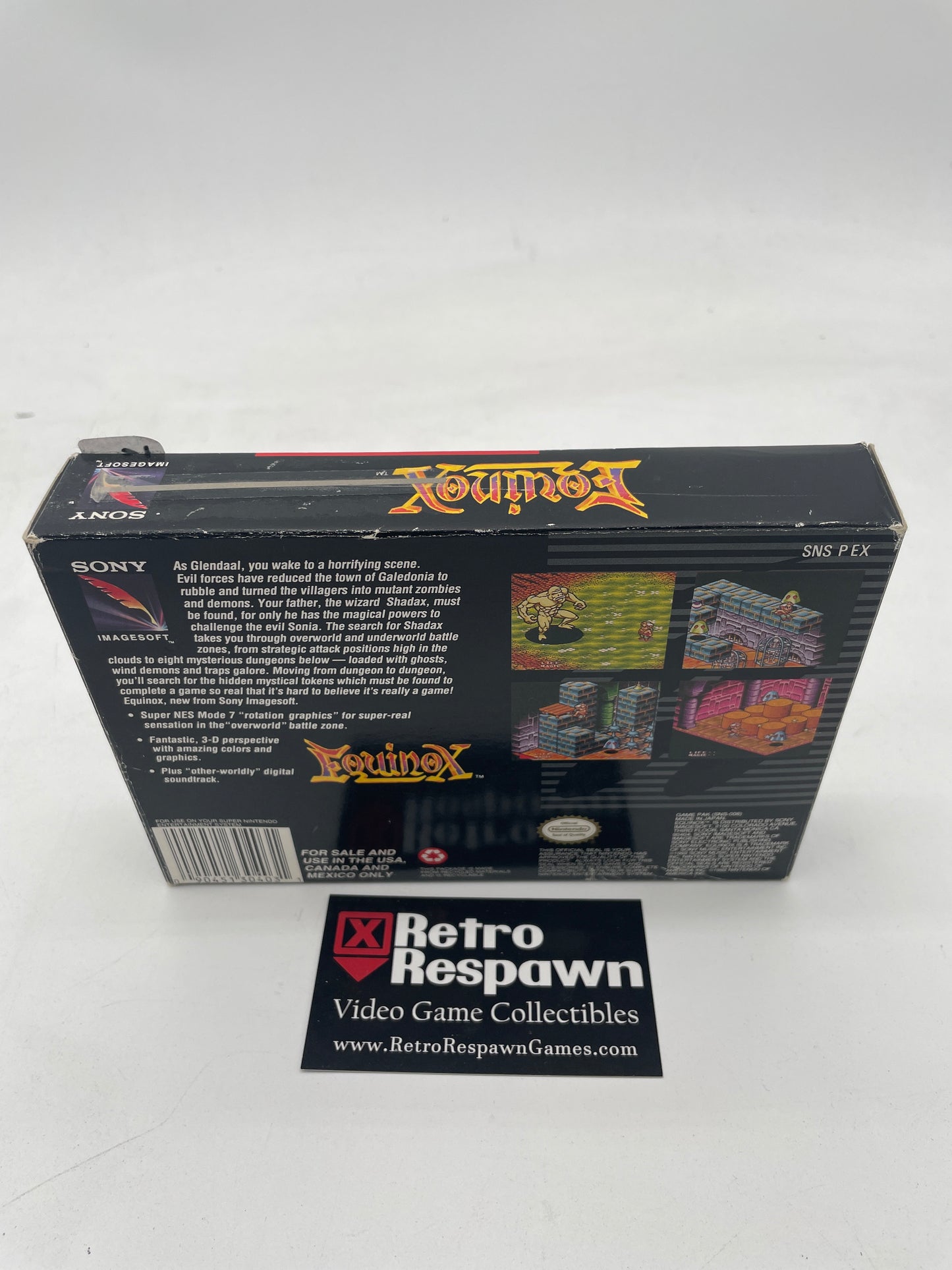 Equinox - Super Nintendo (Complete)
