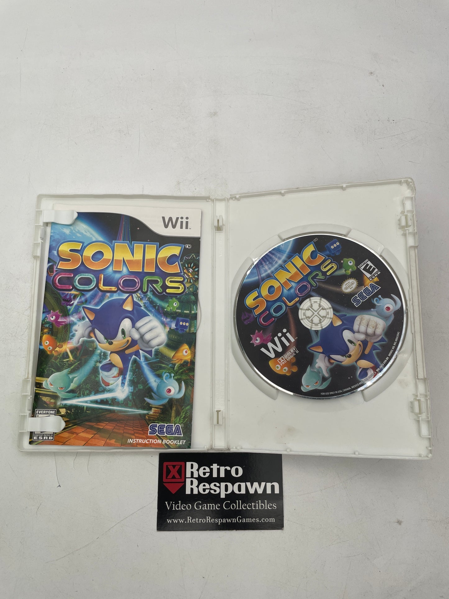 Sonic Colors - Wii (Complete)