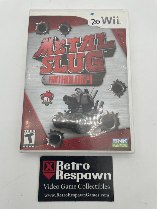 Metal Slug Anthology - Wii (Complete)