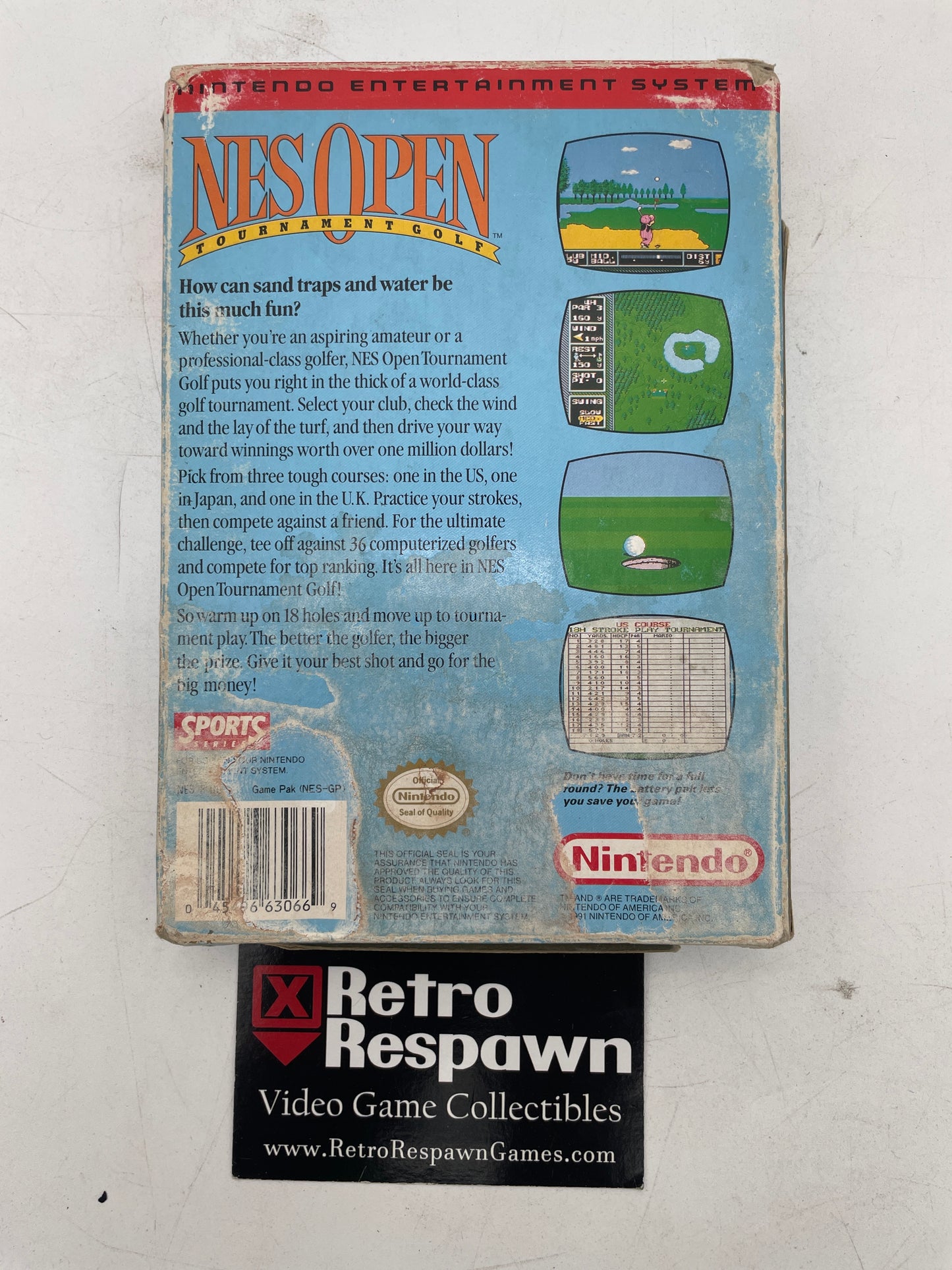 NES Open Tournament Golf - NES (Complete)