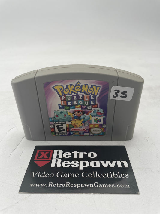 Pokemon Puzzle League - Nintendo 64 (Game Only)