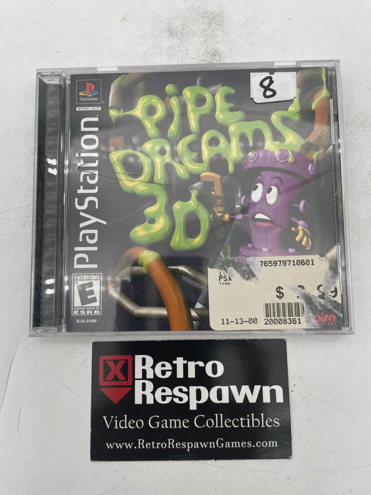 Pipe Dreams 3D - Playstation (Complete)
