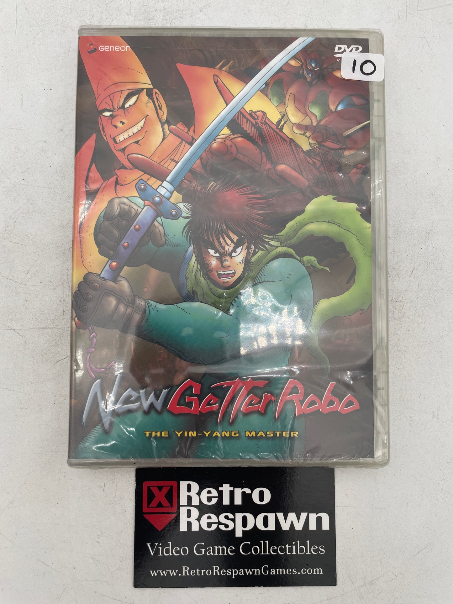 New Getter Robo The Yin-Yang Master - DVD (Sealed)