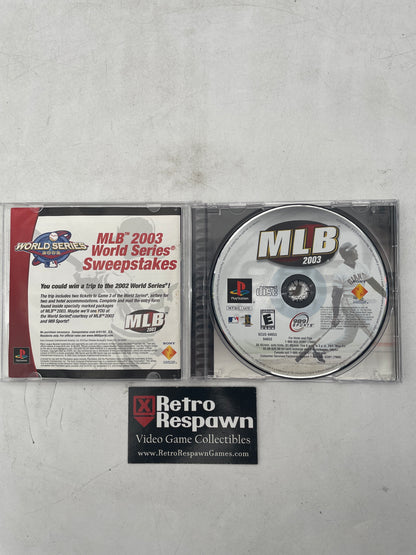 MLB 2003 - Playstation (Complete)
