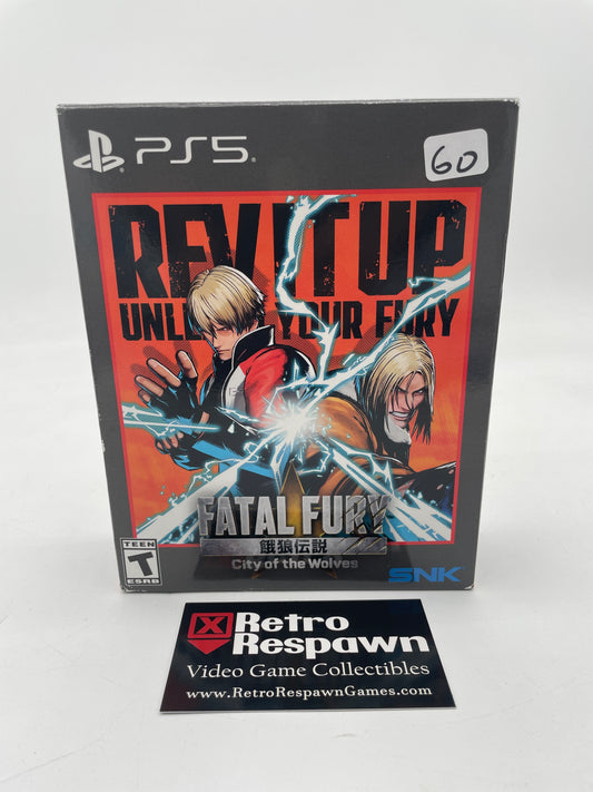 Fatal Fury City of the Wolves [Collectors Edition] - PlayStation 5 (Complete)
