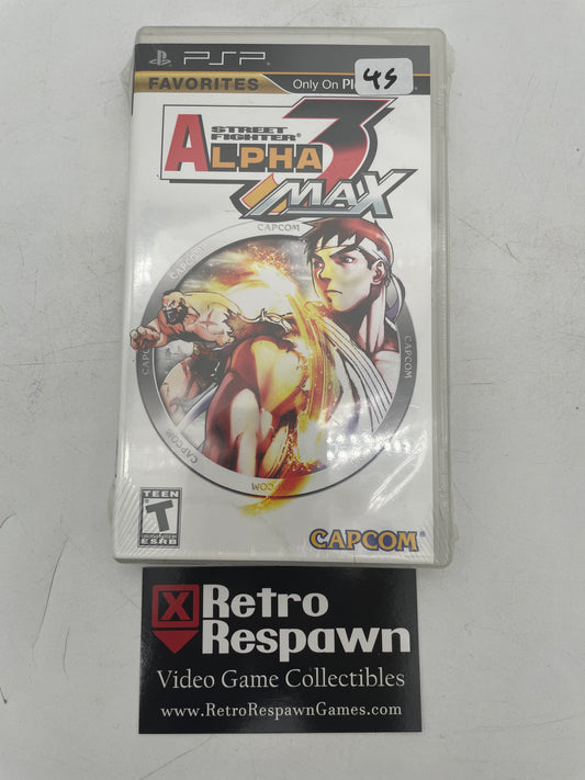 Street Fighter Alpha 3 Max - PSP (Sealed)