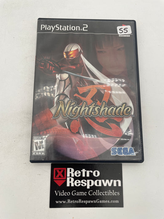Nightshade - Playstation 2 (Missing Manual)
