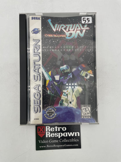 Virtual-On Cyber Troopers - Sega Saturn (Complete)