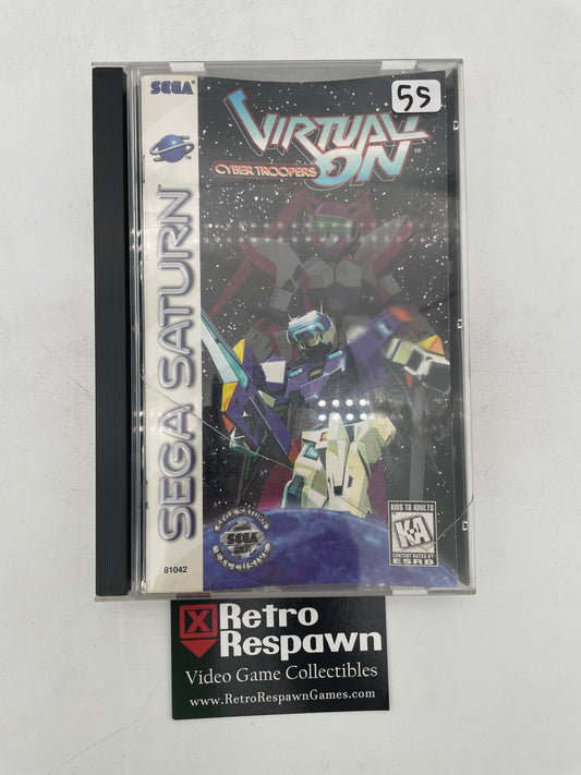 Virtual-On Cyber Troopers - Sega Saturn (Complete)