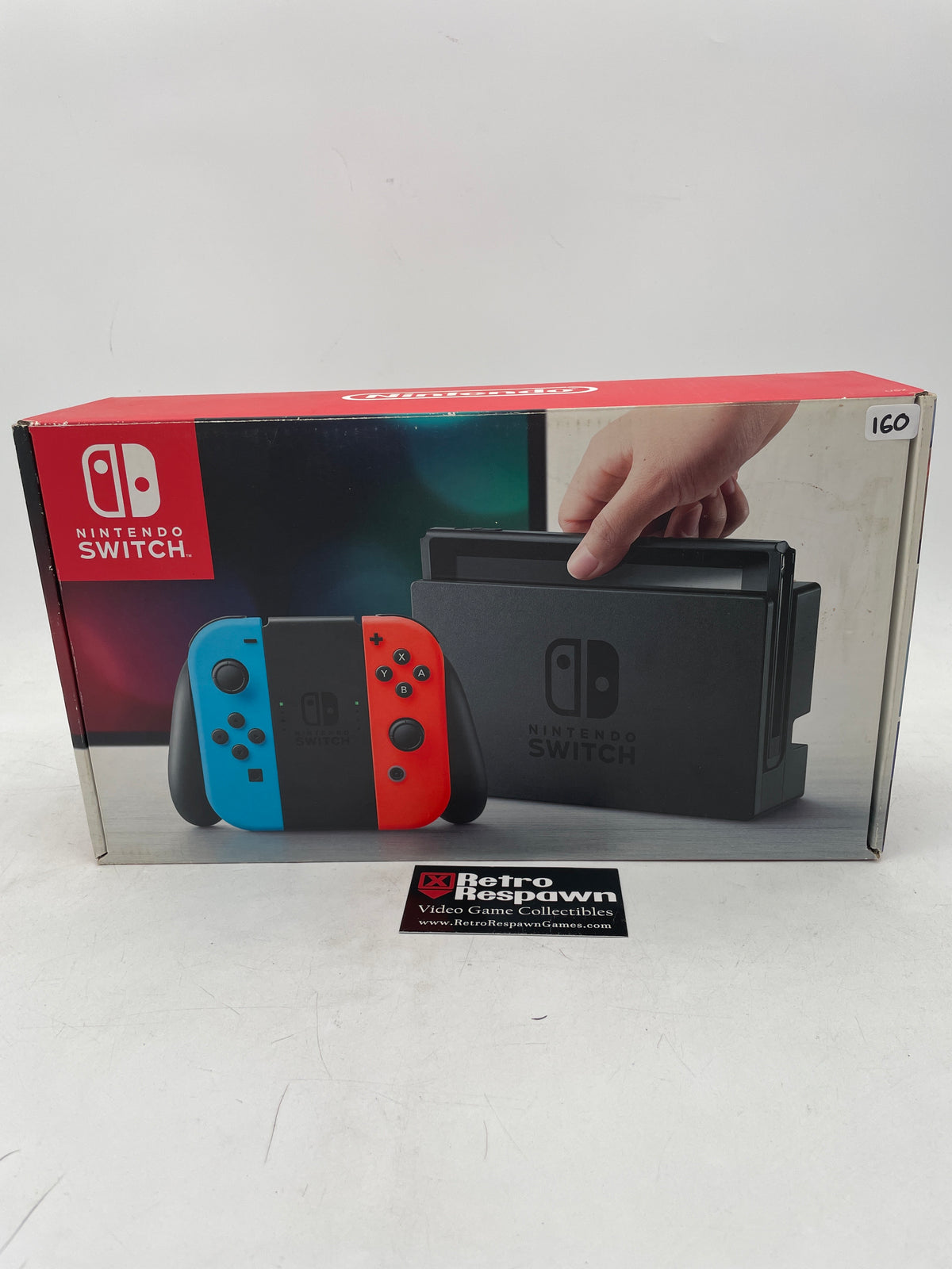 Nintendo Switch with Blue and Red Joy-con - Nintendo Switch (Complete)