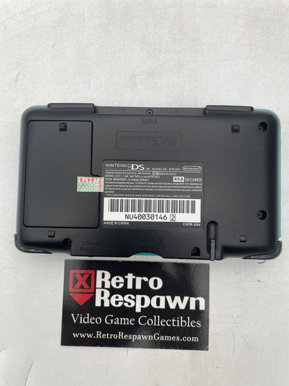 Light Blue ReShelled Nintendo DS Console - Nintendo DS (Console + Charger)