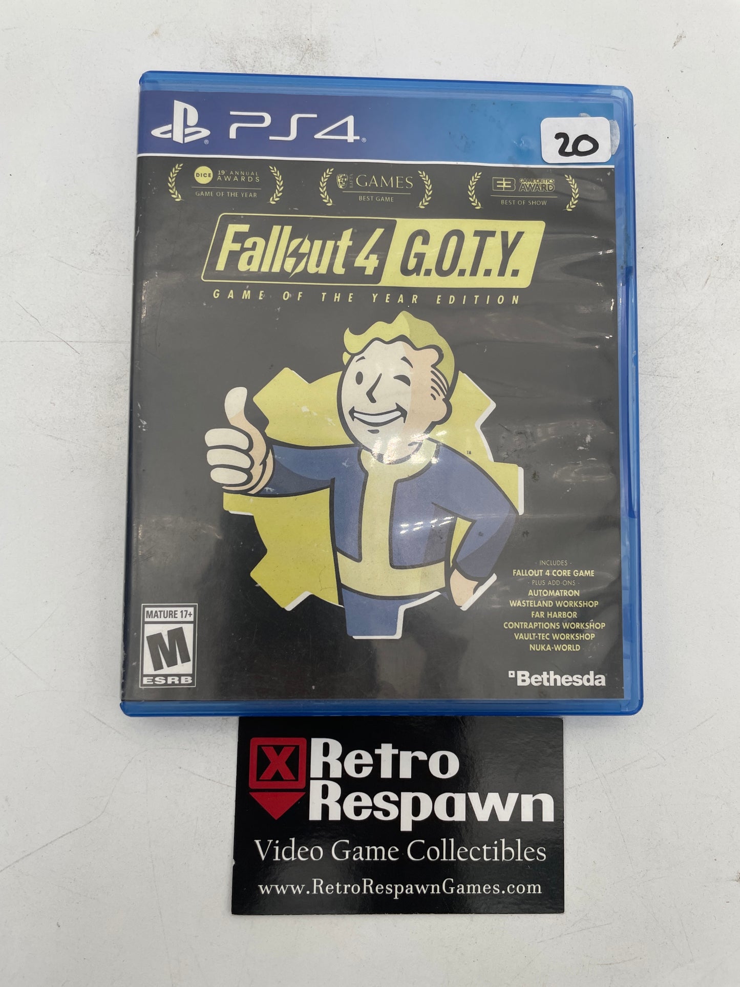 Fallout 4 [Game of the Year] - Playstation 4 (Complete)