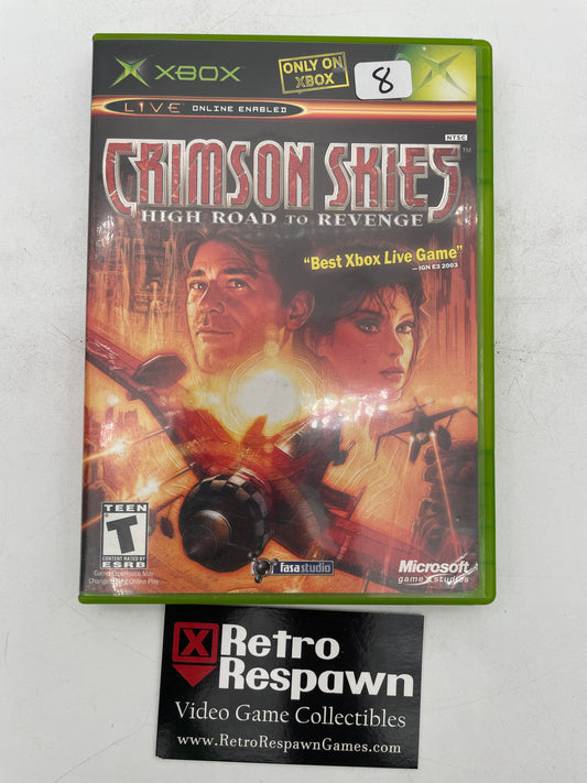 Crimson Skies - Xbox (Complete)
