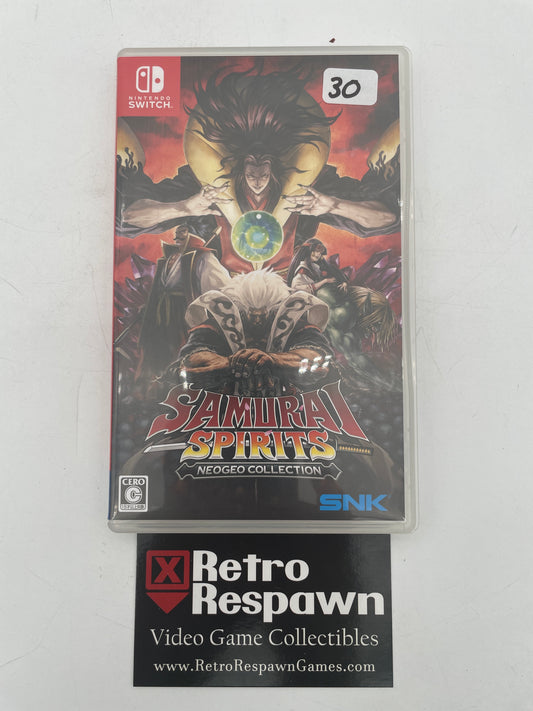 Samurai Spirits NeoGeo Collection - JP Nintendo Switch (Complete)
