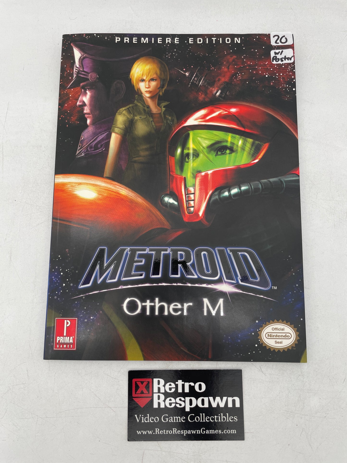 Metroid Other M Premiere Edition Guide - Prima Games (Used W/ Poster)