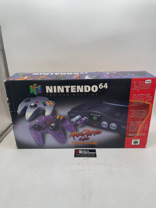 Nintendo 64 Atomic Purple Bundle - Nintendo 64 (Complete)