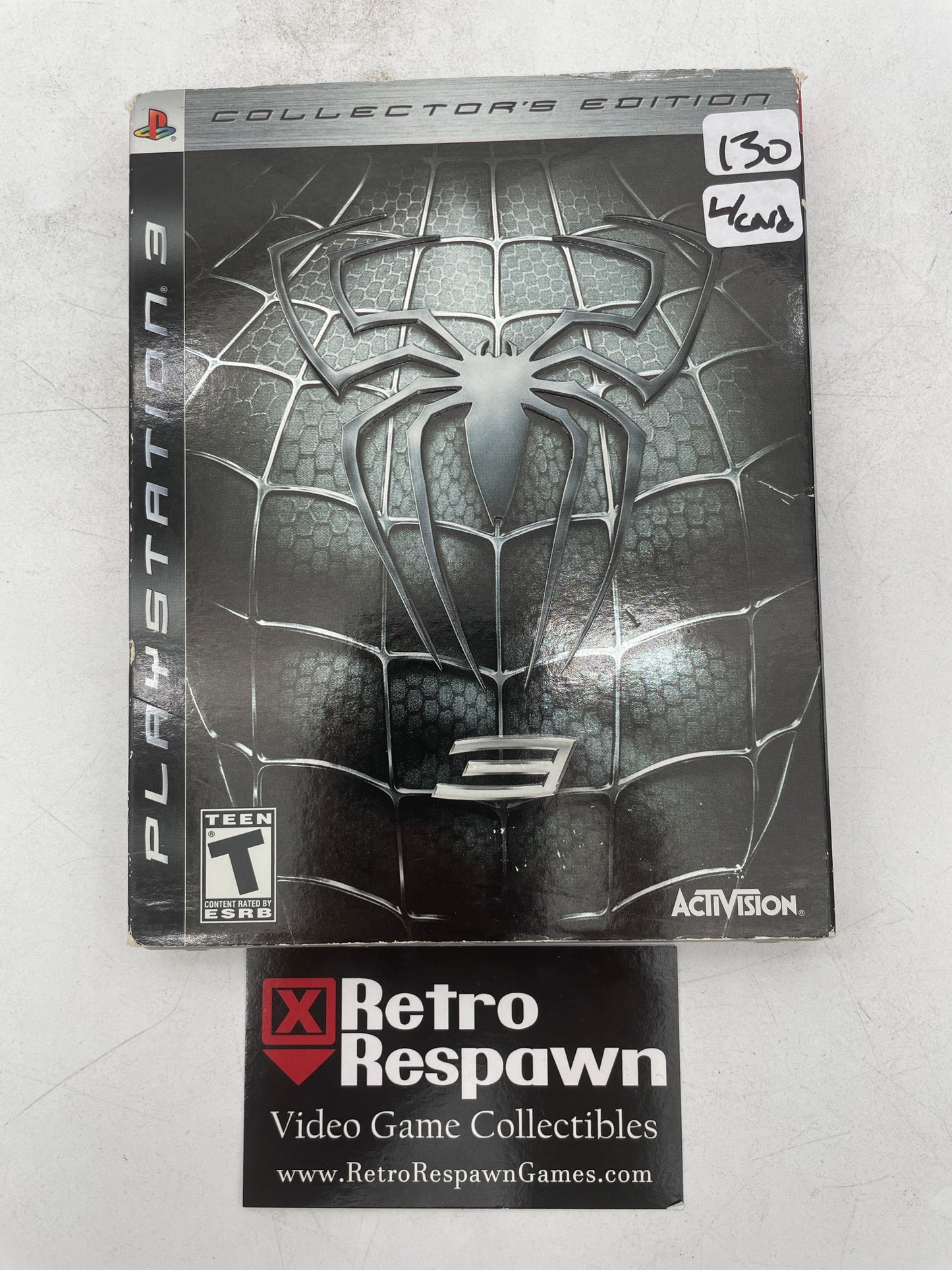 Spiderman 3 Collector's Edition - Playstation 3 (Complete W/ Lenticular Card)