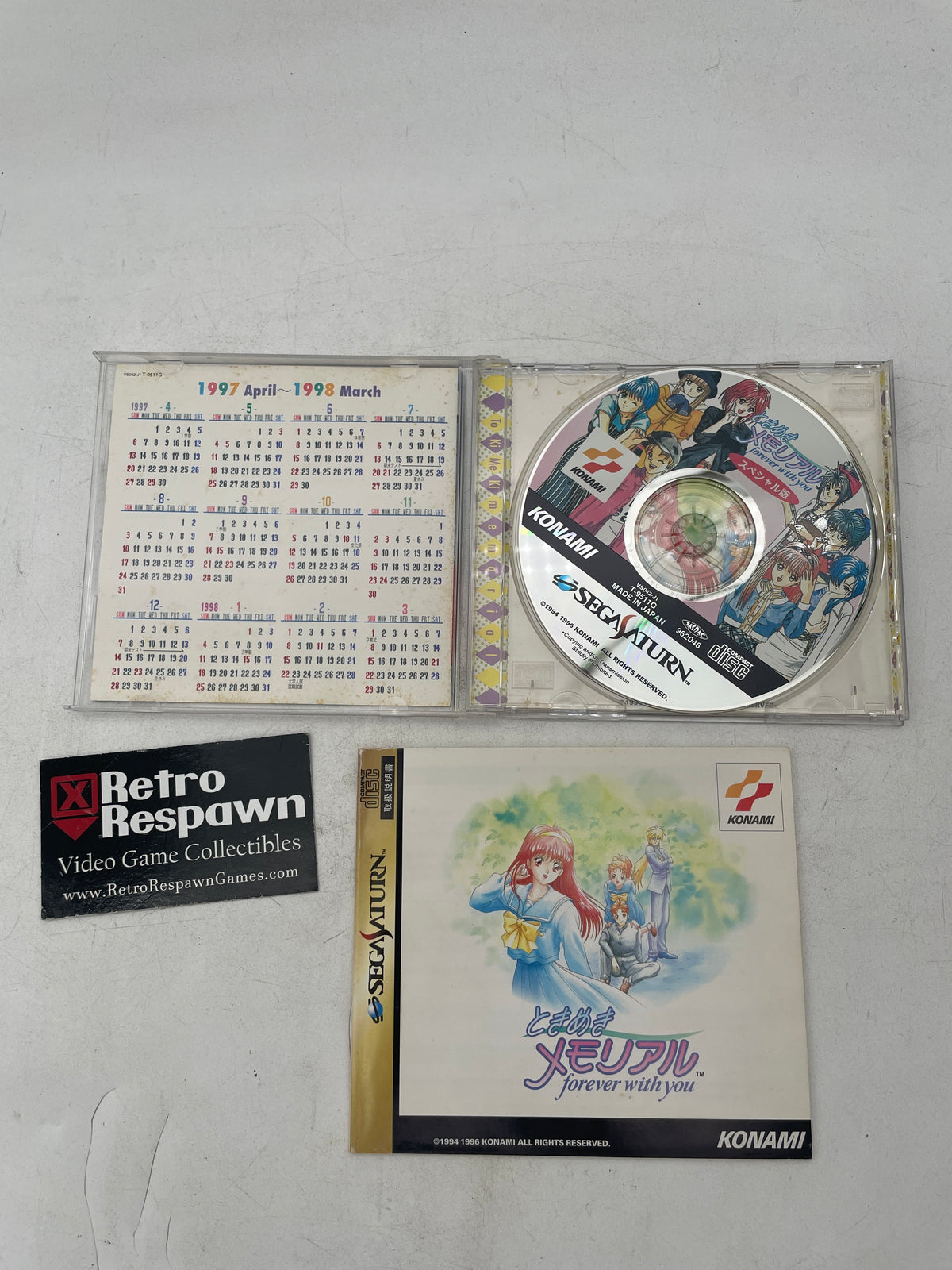 Tokimeki Memorial: Forever with You - JP Sega Saturn (Complete)