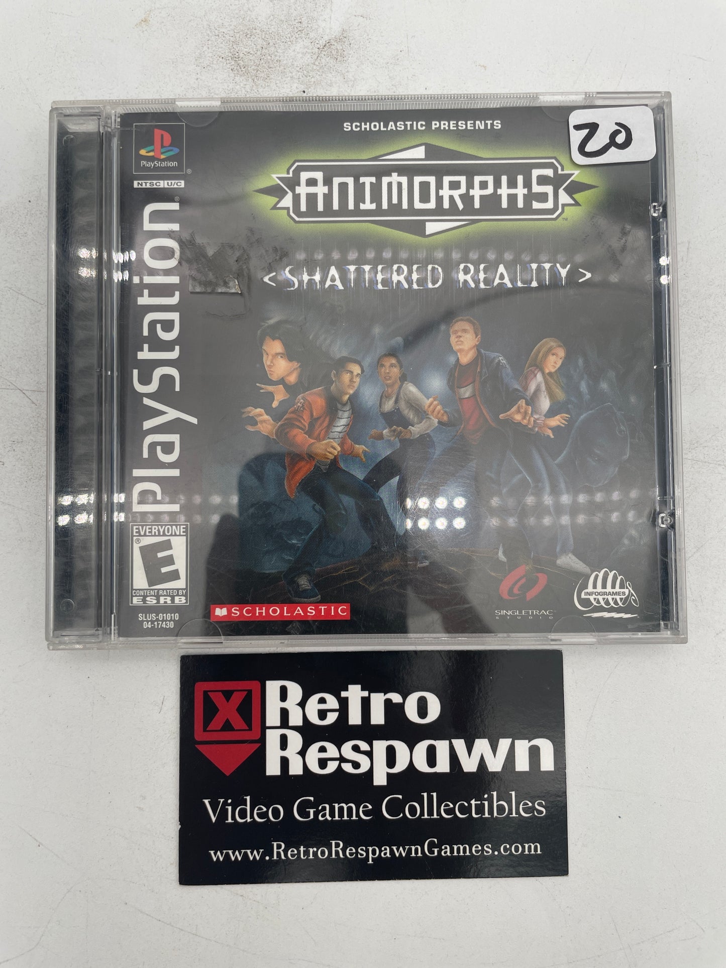 Animorphs Shattered Reality - Playstation (Complete)