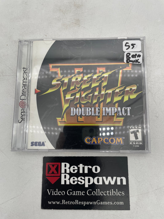 Street Fighter III Double Impact [Repro Back] - Sega Dreamcast (Complete)