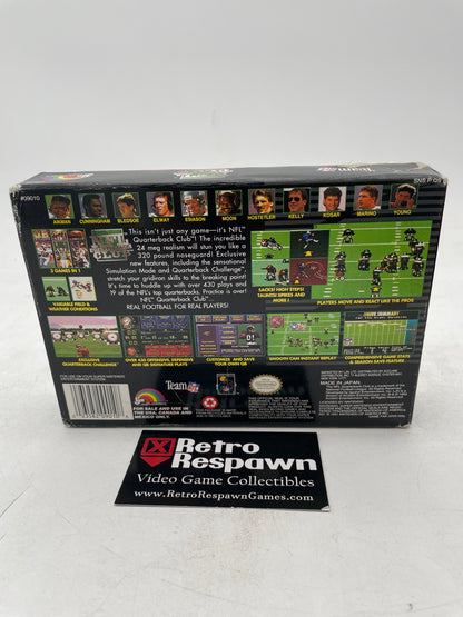 NFL Quarterback Club - Super Nintendo (Complete)