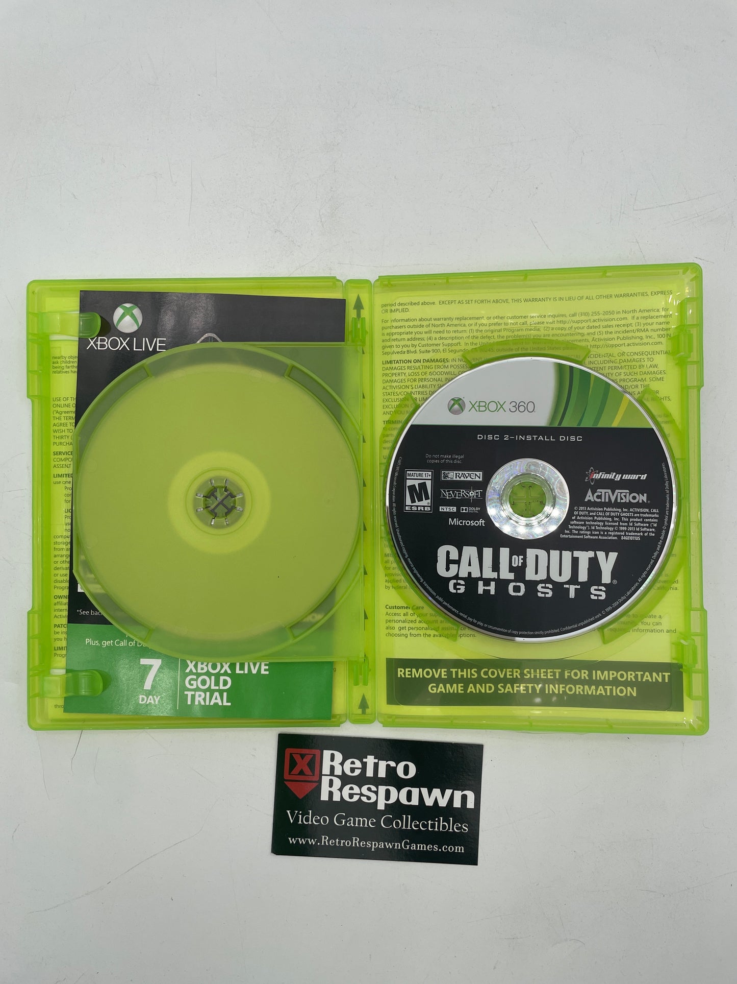 Call of Duty Ghosts - Xbox 360 (Complete)