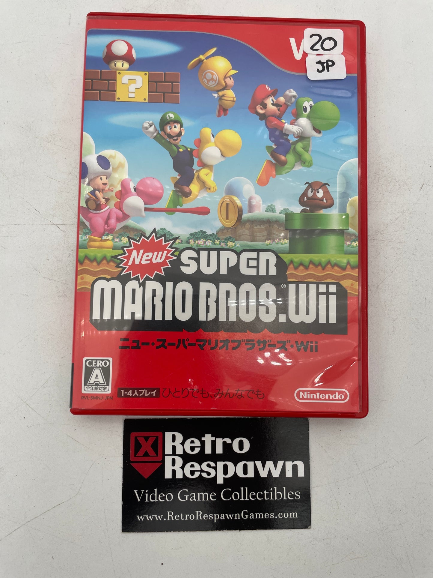 New Super Mario Bros. Wii - JP Wii (Complete)
