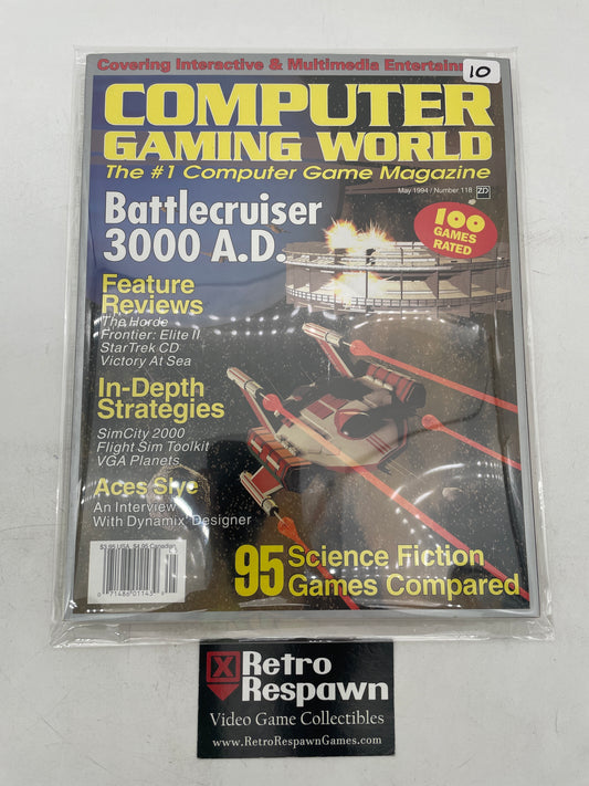 Computer Gaming World May 1994 Issue 118 (Used)