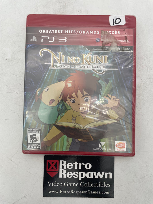Ni No Kuni Wrath of the White Witch [Greatest Hits] - Playstation 3 (Sealed)