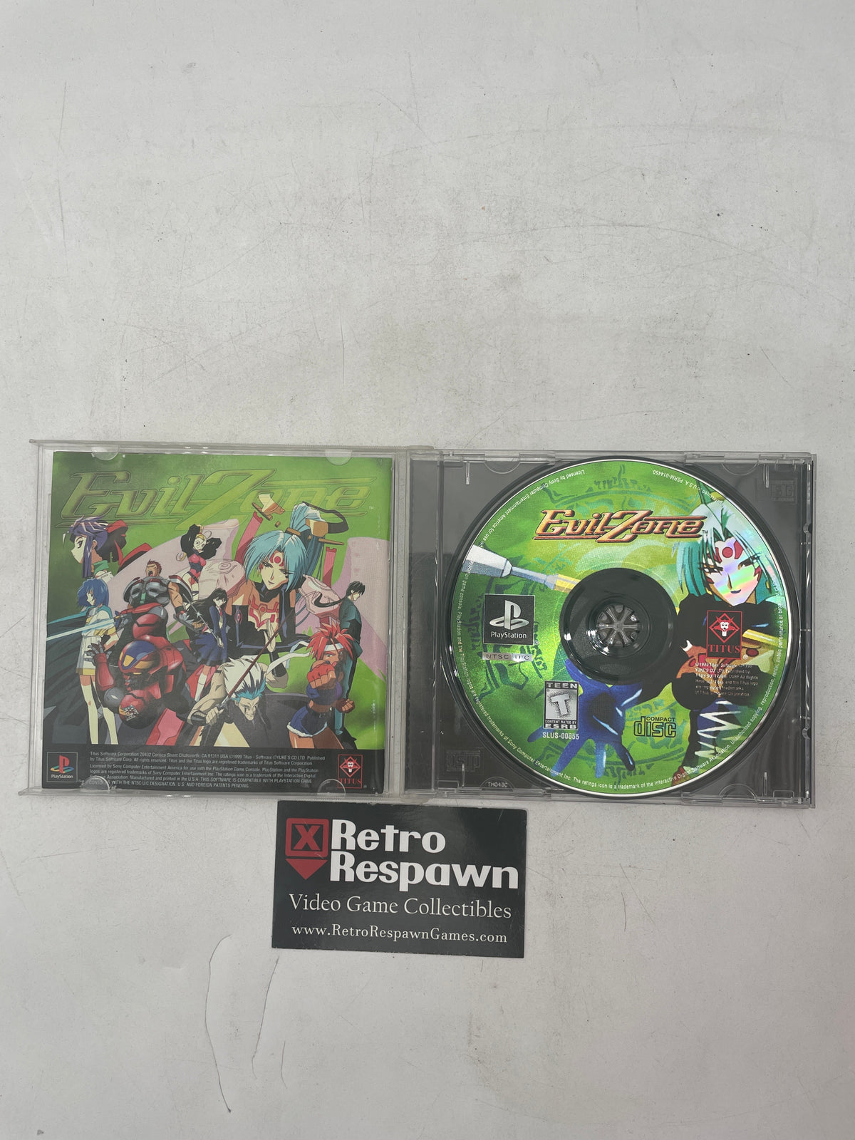 Evil Zone - Playstation (Complete)