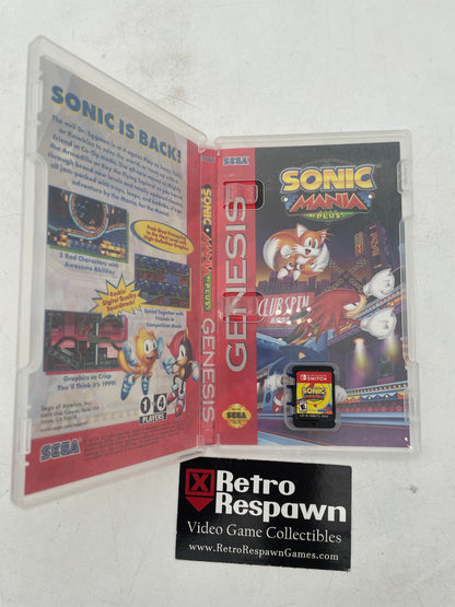 Sonic Mania Plus - Nintendo Switch (Missing Manual)